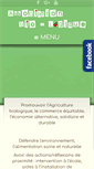 Mobile Screenshot of bio-logiques.fr